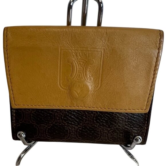 Celine Handbags - Celine Paris Vintage Bifold Wallet With Snap Closure